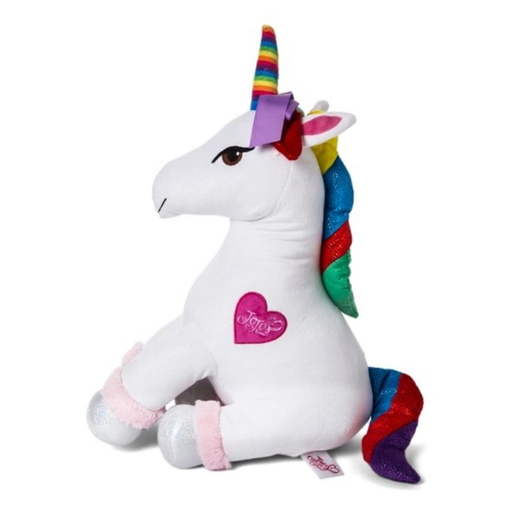 Jojo Siwa Unicorn Throw Pillow